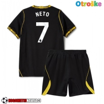 Otroške Nogometnih dresov Chelsea Pedro Neto #7 Gostujoči 2026-27 Kratki rokavi (+ hlače)